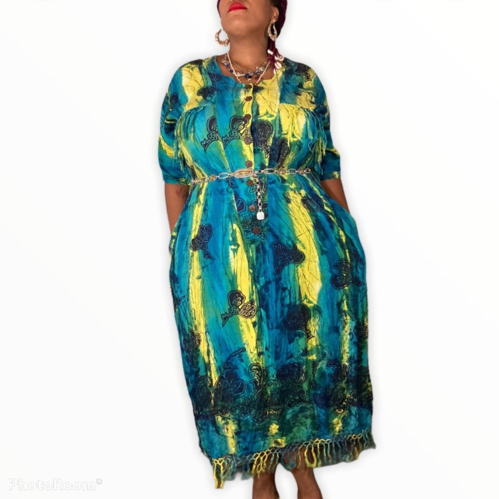 Vintage Saraf Bohemian Dress